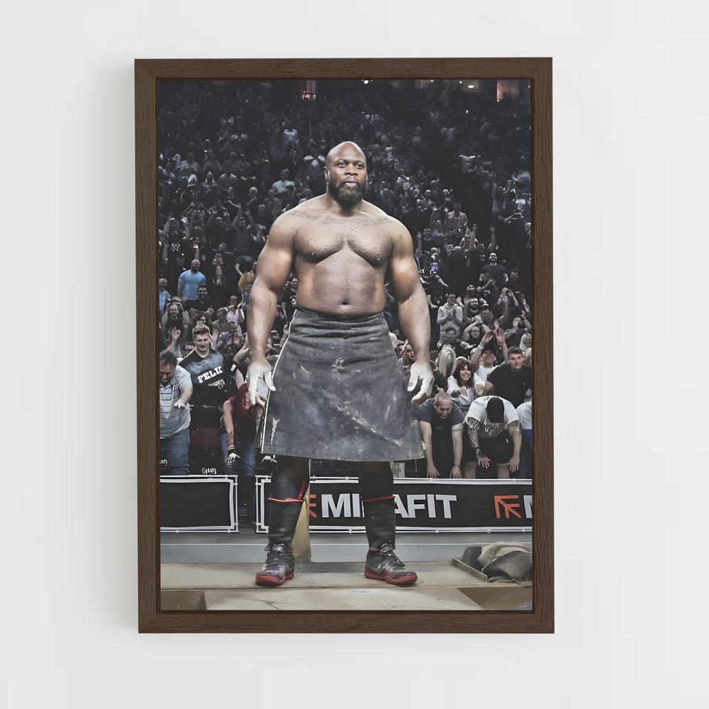 Poster Le Champion de Force – affiche Compétitions de gymnastique (vue 5)